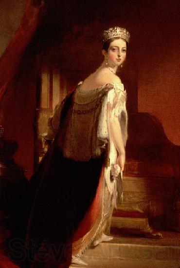 Thomas Sully Portrait of Queen Victoria